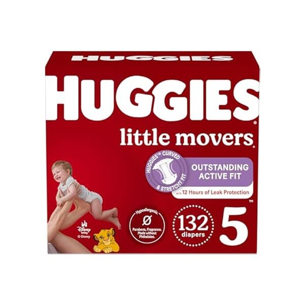 Huggies Little Movers Size 5 Deal: Stock Up on Toddler Diapers Now!