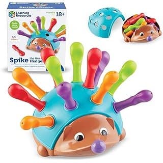 Price Drop: Learning Resources Spike The Fine Motor Hedgehog - Toddler Montessori Toys, Stacking Shape, Gifts For Boys And Girls, Sorting And Matching Skill Activities, Educational Games, Kindergarten