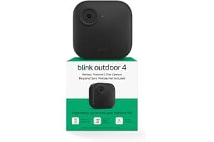 Blink Outdoor 4 – Wireless smart security camera, two-year battery life, two-way talk. Required Sync Module not included – Add-on camera