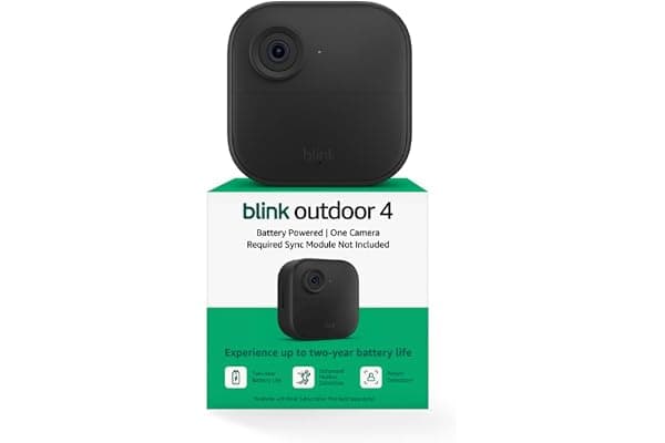 Price Drop: Blink Outdoor 4 – Wireless smart security camera, two-year battery life, two-way talk. Required Sync Module not included – Add-on camera