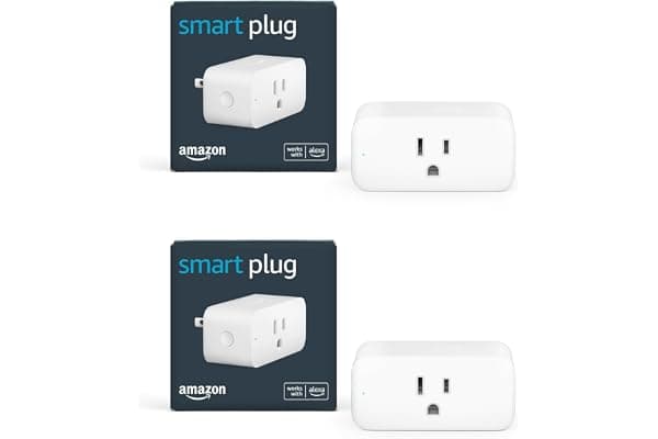 Amazon Smart Plug, Works with Alexa, Simple Setup, Endless Possibilities (2-Pack)