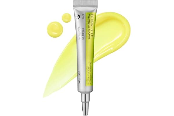 celimax The Vita A Retinal Shot Tightening Booster | 0.1% Retinal, 3% Matryxyl, High-Strength Retinoid for Anti-Aging, Pore Minimizer, Wrinkles & Fine Lines, Firmer Skin, 15ml, Korean Skin Care Gift