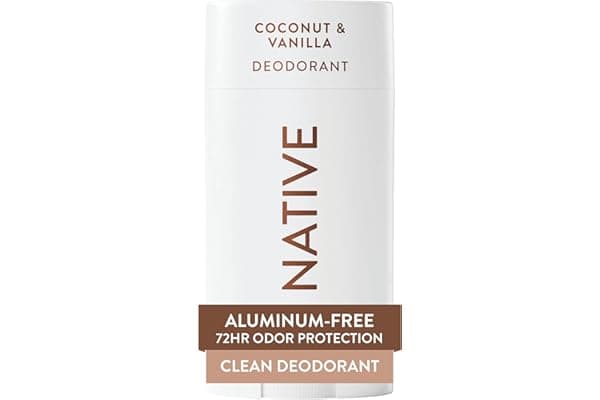 Native Deodorant Contains Naturally Derived Ingredients, 72 Hour Odor Control, Deodorant for Women and Men, Aluminum Free, Coconut & Vanilla 2.65oz