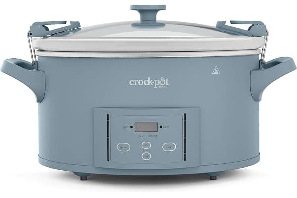 Crock-Pot® Design Series 7-Quart Programmable Slow Cooker, Morning Haze Blue