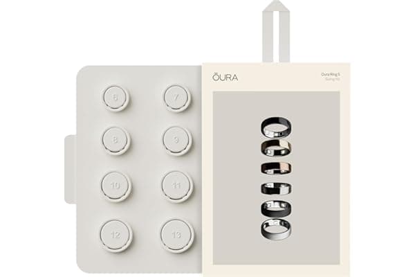 Oura Ring 5 Sizing Kit - Size Before You Buy Oura Ring 5 - Unique Sizing, Not Standard Ring Sizing - Receive Amazon Credit for Oura Ring 5 Purchase