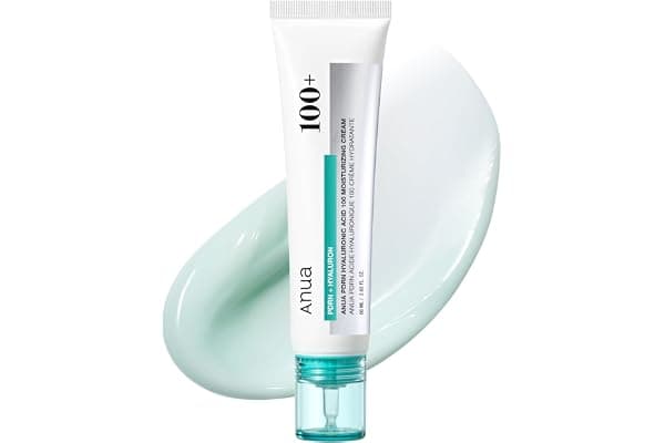 Anua PDRN Hyaluronic Acid 100 Moisturizing Cream, 2.02 fl oz | Lightweight, Non-Greasy Hydrating Face Moisturizer with Salmon DNA for Glass Skin, Korean Skincare