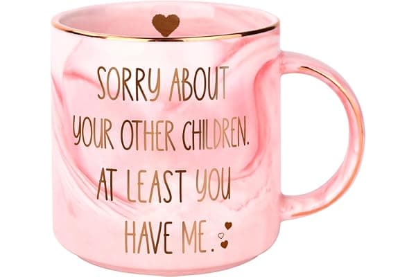 Mothers Day Gifts for Mom - 12oz Coffee Mug for Mother from Daughter Son Unique Gifts for Mom Wife Women Personalized Birthday Congratulation Retirement Anniversary Presents Ideas for Mama Stepmom