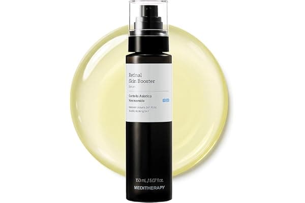 MEDITHERAPY Retinal Skin Booster Serum 5.07 fl oz | Retinaldehyde, Niacinamide, Cica | Korean Hydrating Face & Body Serum for Dull, Uneven Skin, All Skin Types, K-Beauty