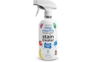Miss Mouth's Messy Eater Stain Treater Spray - 16oz Stain Remover - Newborn & Baby Essentials - No Dry Cleaning Food, Grease, Coffee Off Laundry, Underwear, Fabric