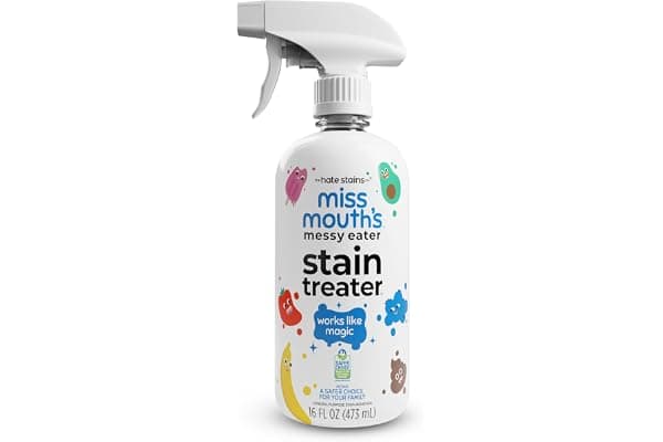 Miss Mouth's Messy Eater Stain Treater Spray, Laundry Stain Remover, 16 Oz | Newborn & Baby Essentials; Cleans Off Food, Grease, Coffee; Use on Laundry, Underwear, Fabric