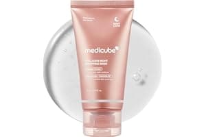 medicube Wrapping Mask Collagen Overnight Peel Off Facial Mask | Elasticity & Hydration Care, Reduces Sagging & Dullness | Hydrolyzed Collagen For Glowing Skin | Korean Skin Care, 2.53 fl.oz