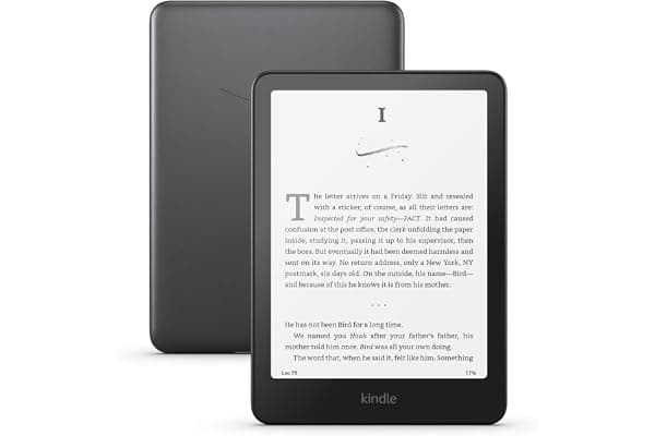 Amazon Kindle Paperwhite Signature Edition 32GB (2024 model) – Auto-adjusting front light, wireless charging, and weeks of battery life – Metallic Black