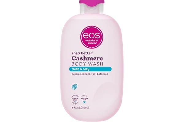 eos Cashmere Body Wash- Fresh & Cozy, Creamy Gel with Shea Butter, 16 fl oz