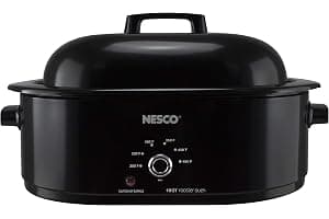 Nesco MWR18-13, Roaster Oven, 18 Quarts, Black