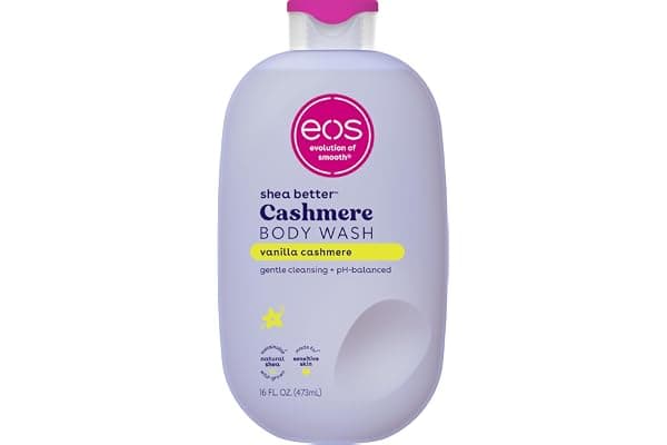 eos Cashmere Body Wash- Vanilla, Creamy Gel with Shea Butter, 16 fl oz