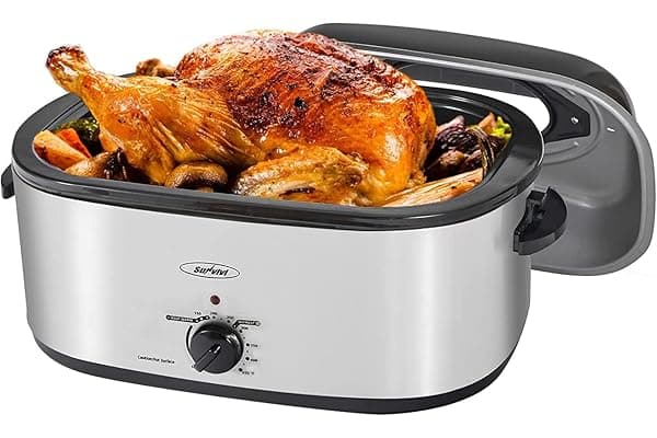 Score the Sunvivi Roaster Oven: Family Meals & Father's Day Feasts Made Easy!
