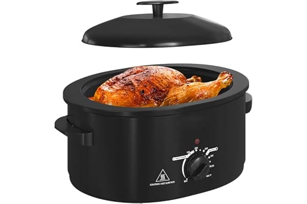 Deal Alert! Simplify Family Meals with This 8 QT Electric Roaster Oven