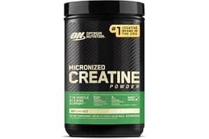 Is It Worth Buying: Optimum Nutrition Creatine, Micronized Creatine Monohydrate Powder, Supports Strength & Recovery, Banned Substance Tested, Unflavored, 5 g per Serving, 120 Servings