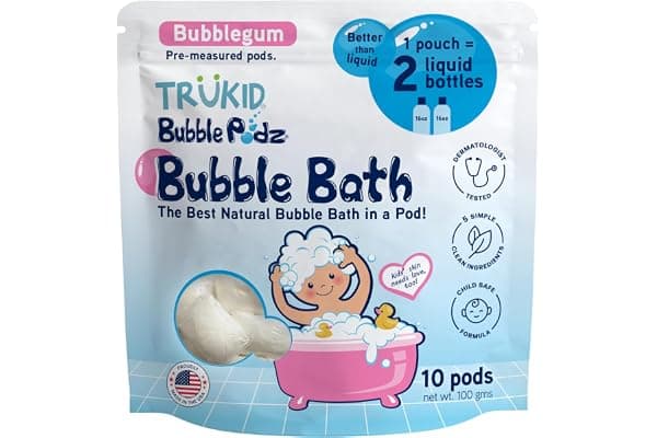 Deal Alert! TruKid Bubble Podz: Tear-Free Bath Time Bliss for Sensitive Skin