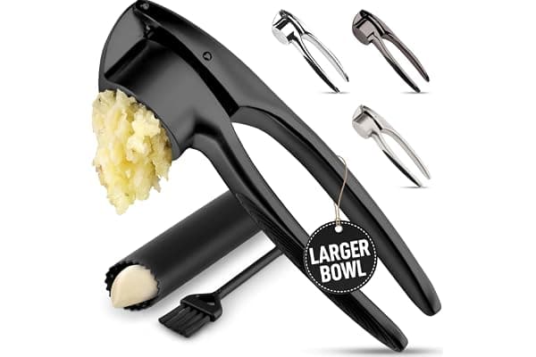 Effortless Flavor: Zulay Kitchen Garlic Press Deal for Busy Moms!