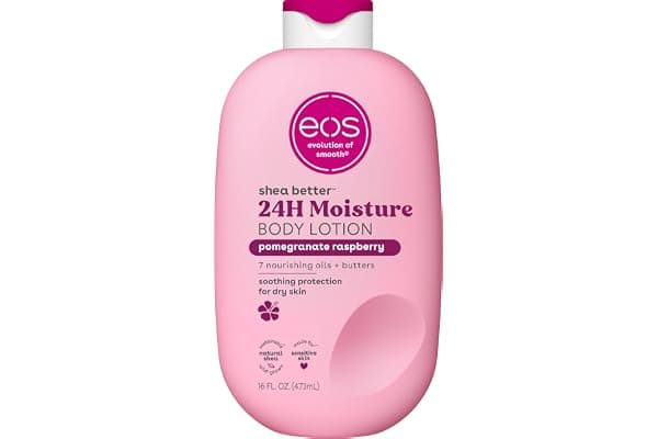eos 24H Moisture Shea Better Body Lotion- Pomegranate Raspberry, 16 fl oz
