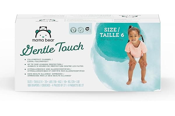 Stock Up! Mama Bear Gentle Touch Diapers Size 6 on a Sweet Amazon Deal