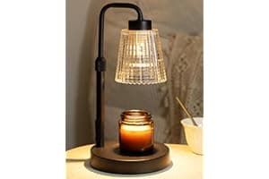 GODONLIF Candle Warmer Lamp with Cycle Timer, Birthday Gifts for Women Mom Her, House Warming Gifts New Home Room Decor, Wax Melt Warmer for Jar Candles with 2 Bulbs