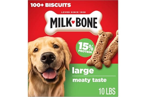 Milk-Bone Original Biscuits Large Dog Treats, 10 Lb.