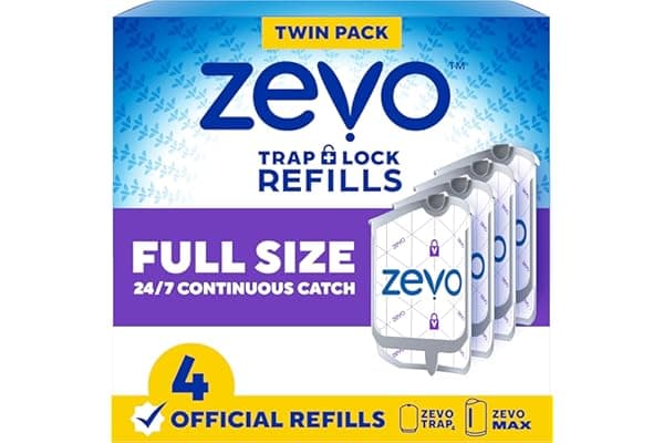 Buzz-Free Bliss: Zevo Flying Insect Trap Refills - Essential for Every Mom's Kitchen!
