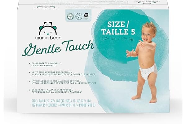 Stock Up! Amazon Mama Bear Gentle Touch Diapers Deal for Moms