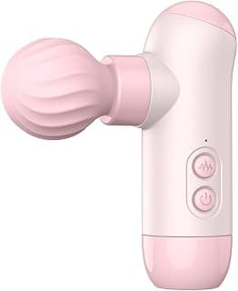 Portable Wireless Electric Massager - 12 Speeds, 20 Modes, for Neck, Back, Arms, and Legs Muscle Relaxation- Pink SL021412