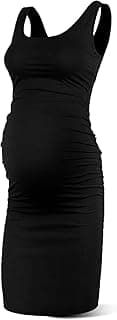 S-2XL Women Summer Bodycon Maternity Dresses Pregnancy Tank Clothes