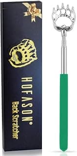 HOFASON Gift for Men, Stocking Stuffers for Adults Men Women, Back Scratcher, Mens Gifts for Christmas, White Elephant Gifts for Adults Husband Wife Friend Him Her, Small Gadgets for Men, Dad (Green)