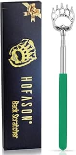 HOFASON Gift for Men, Stocking Stuffers for Adults Men Women, Back Scratcher, Mens Gifts for Christmas, White Elephant Gifts for Adults Husband Wife Friend Him Her, Small Gadgets for Men, Dad (Green)