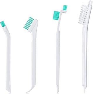 Small Cleaning Brushes Set, 4 pcs Crevice Household Cleaning Tool for Window Track Groove Sliding Door Bottle Gaps Humidifier Baseboard, Tiny Detail Scrub Cleaner Tool Gadget Kitchen Bathroom Set