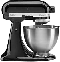 Mom's Pick of the Week: KitchenAid Classic Series 4.5 Quart Tilt-Head Stand Mixer K45SS, Onyx Black
