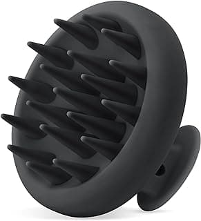 Scalp Stimulator Soft Bristles for Wet Dry Use, Head Massager Dandruff Removal, Shampoo Brush Exfoliating for All Hair Type