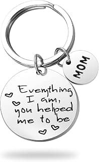 CaseTank Mothers Day Gifts for Mom: Durable Stainless Steel Keychain Christmas Birthday Gifts for Mother from Daughter Son