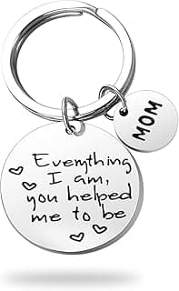 CaseTank Mothers Day Gifts for Mom: Durable Stainless Steel Keychain Christmas Birthday Gifts for Mother from Daughter Son