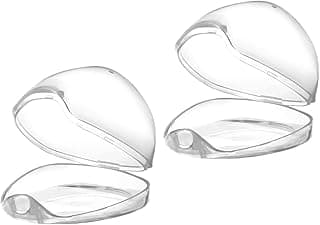 Accmor Pacifier Case, Pacifier Holder Case, Pacifier Container for Travel, BPA Free, Transparent, 2 Pack
