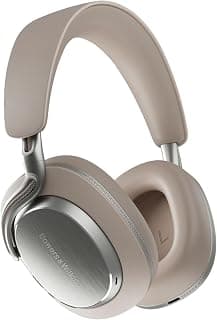 Bowers & Wilkins Px8 S2 Wireless Over-Ear Headphones, Warm Stone
