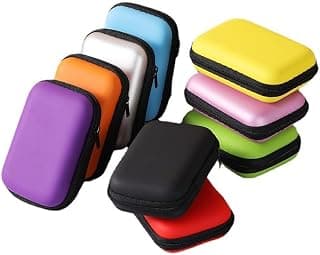 Portable Mini Storage Bag for Chargers and Cables, Blue