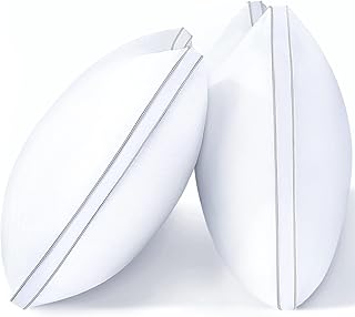 viewstar King Size Pillows Set of 2, Hotel Quality Cooling Down Alternative Gusseted Bed Pillows for Side, Back, or Stomach Sleepers, White