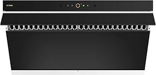 FOTILE JQG9007 36" Under Cabinet or Wall Mount Kitchen Range Hood 1100 CFM 4 Speed Level with LED Lights, Fingerprint Resistance and Motion Control