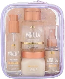 Tree Hut Vanilla Everything Shower Gift Set for Women | Exfoliating Body Scrub, Body Wash, Shave Oil & Body Spray, Self Care Gift Set, Hydrating & Moisturizing with Shea Butter