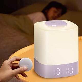Stepless Dimmable, Portable, 3 Color Temperatures with Remote Control for Baby Breastfeeding