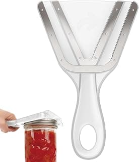 Jar Opener for Weak Hands & Seniors with Arthritis – Easy Twist-Off Lid & Bottle Opener – Ergonomic Non-Slip Handle, Unique Kitchen Gadget & Ideal Christmas Gift for Elderly, Women & Men (Transparent)