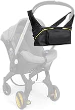Minne Baby Travel Bag for Doona Infant Car Seat Stroller | Organizer Bag with Cup Holder, Phone & Wipes Pockets, Large Capacity, Water-Repellent & Lightweight, Baby Essentials Storage