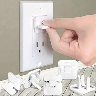 Hidden Gem Find: Outlet Covers Babepai 38-Pack White Child Proof Electrical Protector Safety Improved Baby Safety Plug Covers