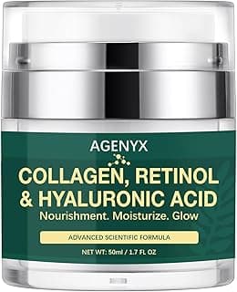 Face Moisturizer Retinol Cream for Face Anti Aging, Face Cream with Retinol, Collagen & Hyaluronic Acid, Wrinkle Repair, Firming Neck Cream, Hydrating Anti Wrinkle Skin Care for Women & Men Day Night